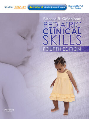 cover image of Pediatric Clinical Skills E-Book